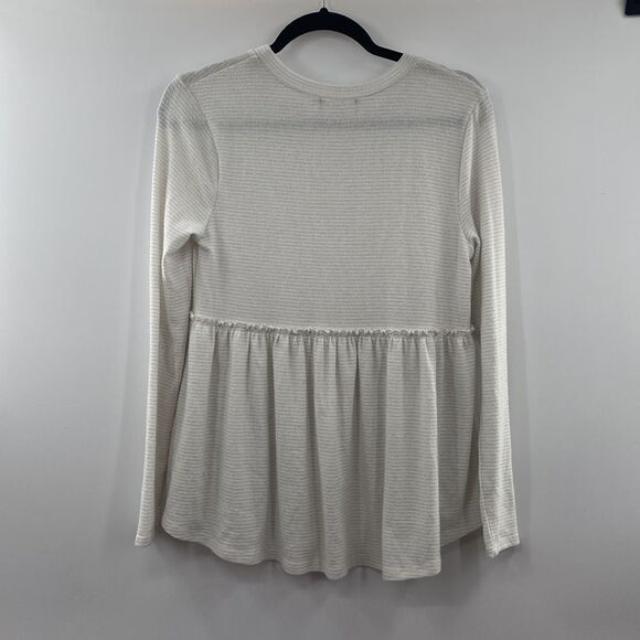 3For$20 Altard State Cream/Shimmer Silver Top size Small - Picture 5 of 5
